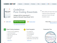 Tablet Screenshot of codedrive.com